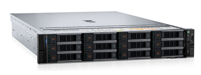 Dell PowerEdge R7625 server front drive bays