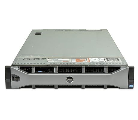 Dell R820 front with bezel