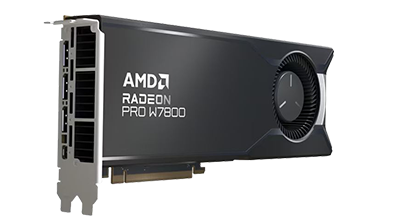 AMD Radeon PRO W7800 display ports