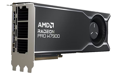 AMD W7900 GPU display ports AMD Radeon PRO W7900 display ports