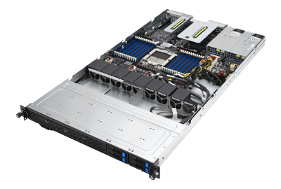 ASUS RS501A-E12-RS4U server top angle