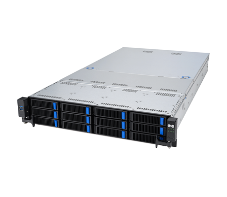 ASUS RS520A-E12-RS12U Server side view
