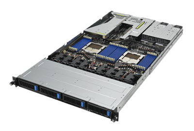 ASUS RS700A-E12-RS4U server top angle