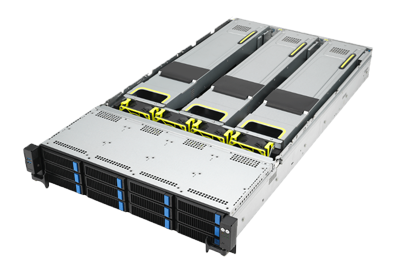 ASUS RS720A-E12-RS12 server top angle