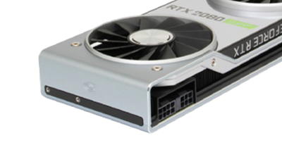 NVIDIA RTX 2080 Super GPU power connectors