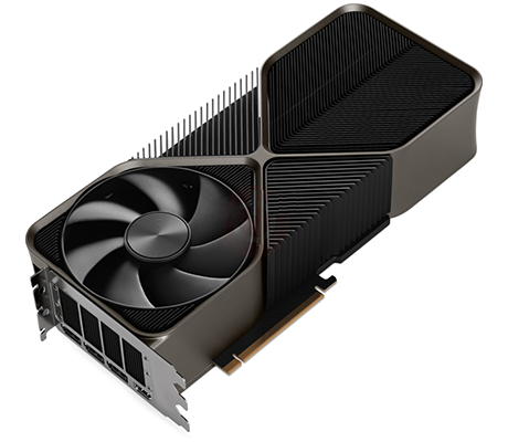 NVIDIA RTX 4080 GPU Side View