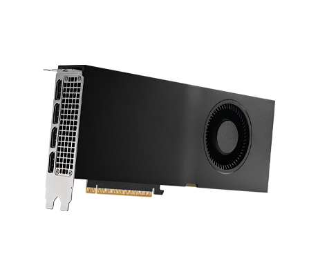 NVIDIA RTX A5500 GPU Side View