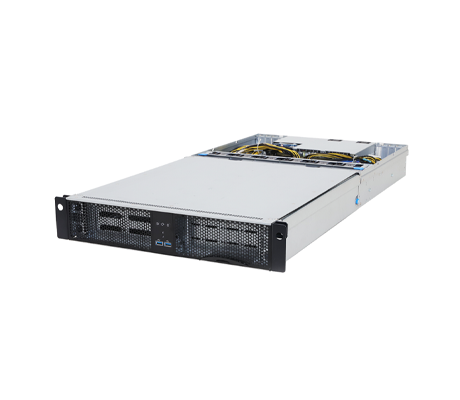 Gigabyte S252-ZC0 Storage Server side view