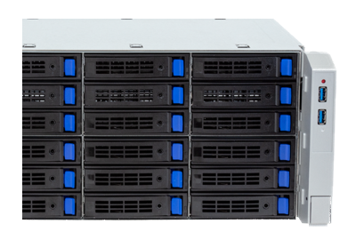 Gigabyte S453-Z30 front drive bays Gigabyte S453-Z30 front drives