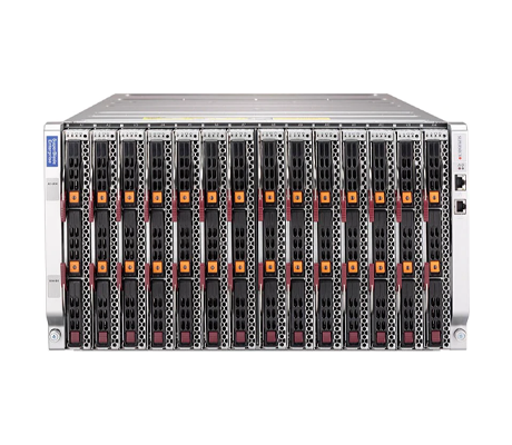 Supermicro SuperBlade SBE-614E Blade Enclosure front view