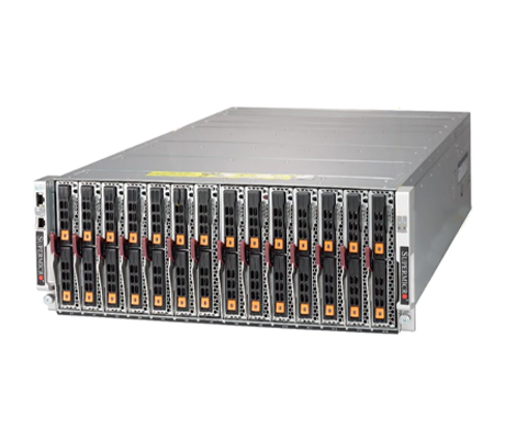 Supermicro SuperBlade SBI-4429P-T2N Blade Enclosure front view