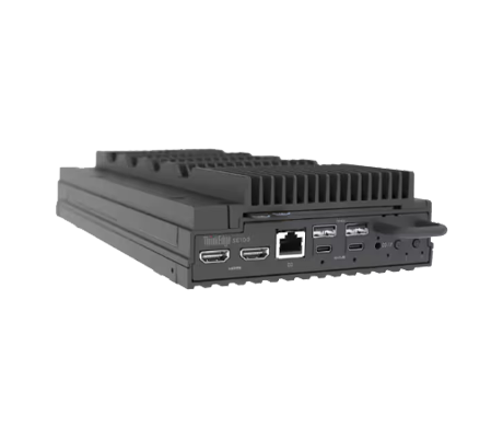 Lenovo ThinkEdge SE100 Edge Server side view