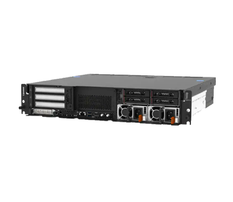 Lenovo ThinkEdge SE455 V3 Edge Server side view