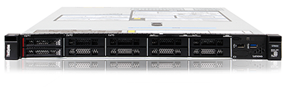 Lenovo SR630 server front of system