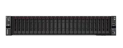 Lenovo ThinkSystem SR650 V3 front detail