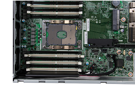 Lenovo ThinkSystem SR650 Server CPU socket and DIMM slots Lenovo ThinkSystem SR650 Server CPU socket and DIMM slots