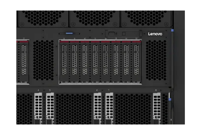 Lenovo ThinkSystem SR680a V3 front panel Lenovo ThinkSystem SR680a V3 Server front panel