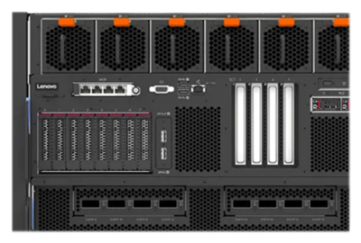 ThinkSystem SR680a V4 front panel