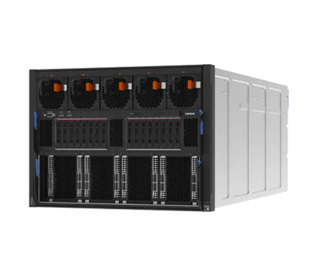 Lenovo ThinkSystem SR685a V3 side view