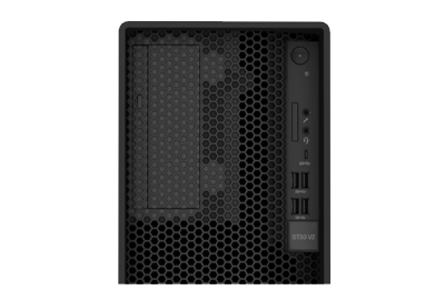Lenovo ST50 V2 front panel Lenovo ST50 V2 Tower Server front