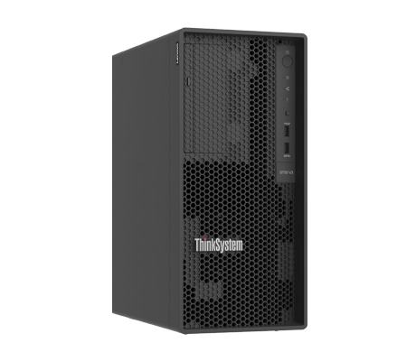 Lenovo ThinkSystem ST50 V3 Tower Server side view