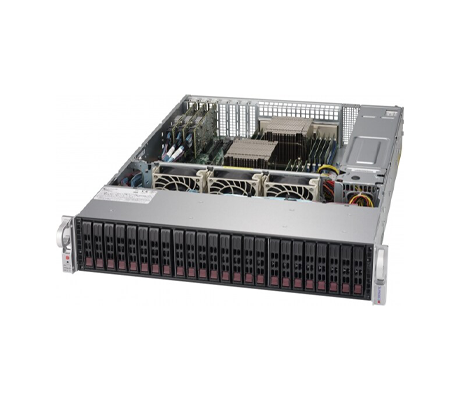 Supermicro SuperStorage 2028R-ACR24H side view