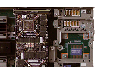 HPE Synergy 480 Gen10 Multi-MXM Graphics Expansion Module detail view