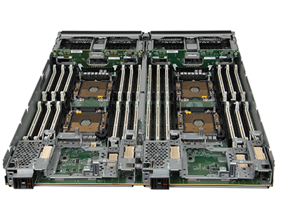 HPE Synergy 660 Gen10 Compute Module rear detail