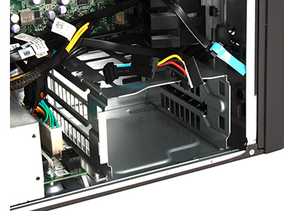 precision T5610 tower workstation internal hard drive tray