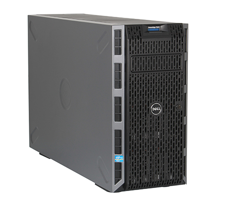 Dell T620 front perspective with bezel