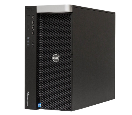 Dell T7610 tower workstation front perspective with bezel