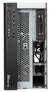 precision T7610 tower workstation front elevation no bezel