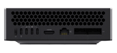 Lenovo ThinkStation PGX rear ports