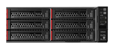 Lenovo ThinkSystem SR550 front panel