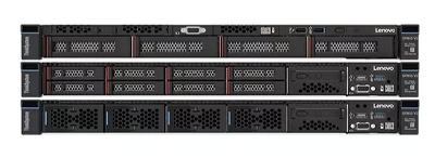 Lenovo ThinkSystem SR635 V3 Server front configurations
