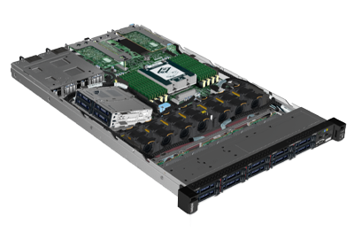 Lenovo SR635 mid-chassis drive cage