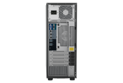 Lenovo ThinkSystem ST250 Tower Server rear