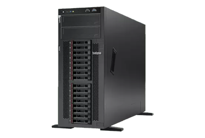 Lenovo ThinkSystem ST550 Tower Server side front