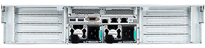 Tyan Transport TN83B8251 B8251T83E8HR-2T-N Server rear view