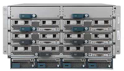 Cisco UCS 5108 front