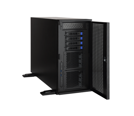 Gigabyte W291-Z00 side view.