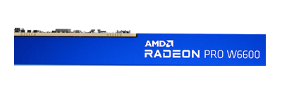 Radeon PRO W6600 GPU logo AMD Radeon PRO W6600 GPU logo