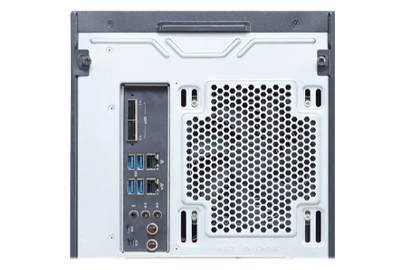 Gigabyte W775-V10 Workstation rear ports