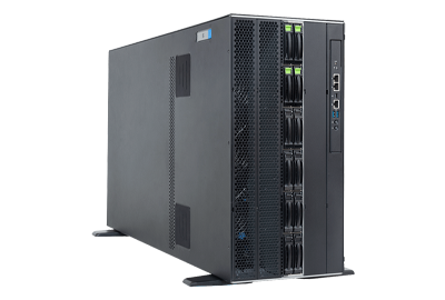 W793-ZU0 GPU Workstation side view
