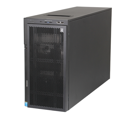 Lenovo System x3500 M5 front of system