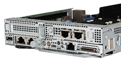 ProLiant XL170r Gen10 Server rear  ProLiant XL170r0 Gen10 server rear of system