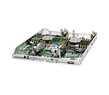 HPE ProLiant XL675d Gen10 Plus GPU Server side view
