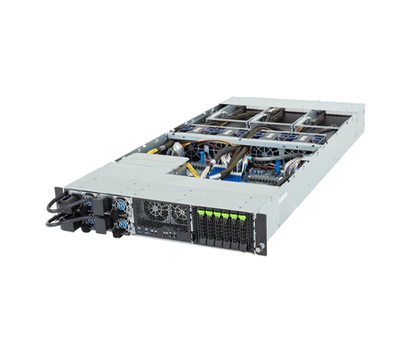 Gigabyte XV24-AX0-AAJ1 Server front view