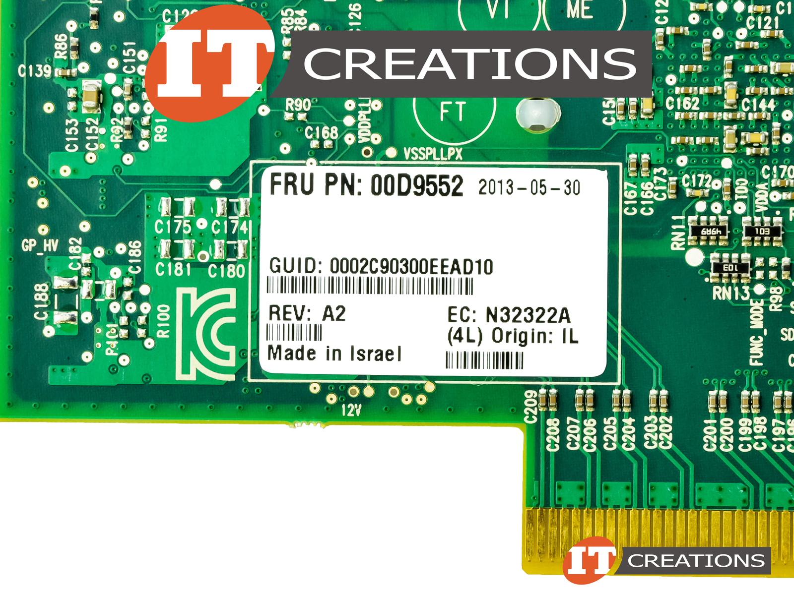 00D9551-LOW P - Used - IBM / MELLANOX CONNECTX-3 VPI FDR VPI IB/E ADAPTER ( 2 ) DUAL QSFP+ 