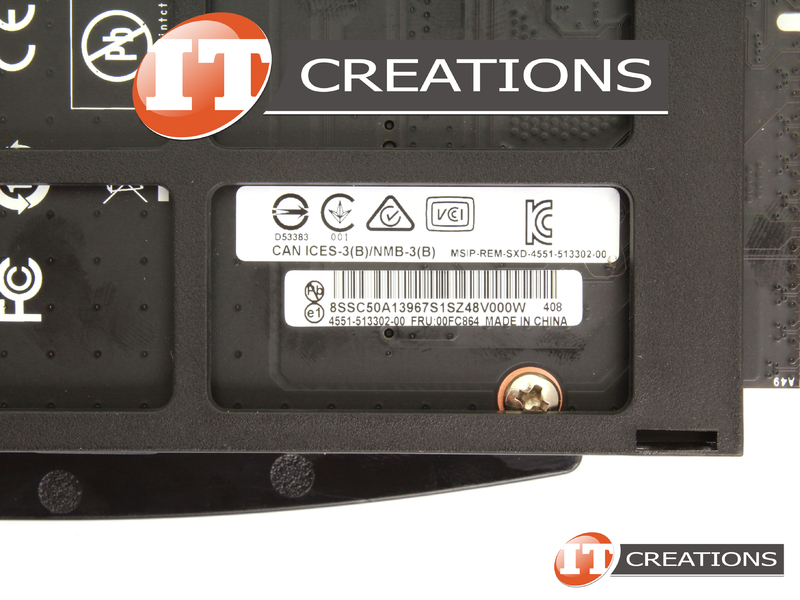 00FC864 LENOVO M.2 SSD PCIE FLEX ADAPTER FOR LENOVO THINKSTATION P500 / P510 / P700 / P710